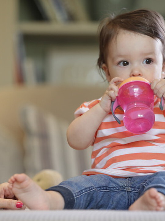 كوب اكسبلورا سهل الاستخدام للأطفال من عمر 7 أشهر وأكثر - وردي image number 3